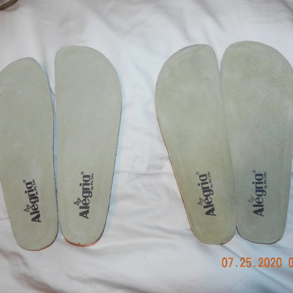 Two Pair Women's  Alegria Shoe Inserts